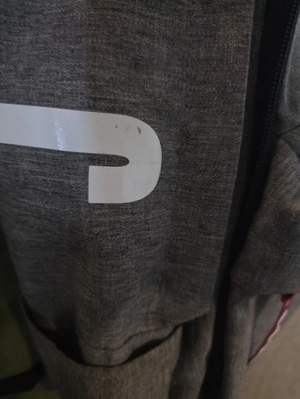 Jordan Grey Jumpman Backpack with Red Tag
